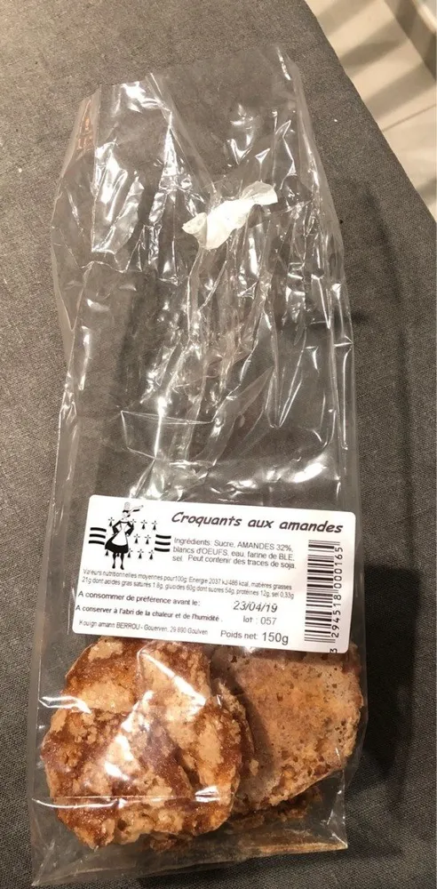 Croquants aux amandes