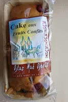 Cake aux fruits confits