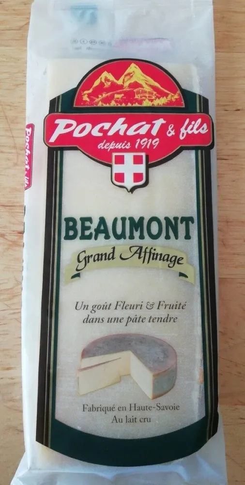 Beaumont de Savoie au lait cru grand affinage