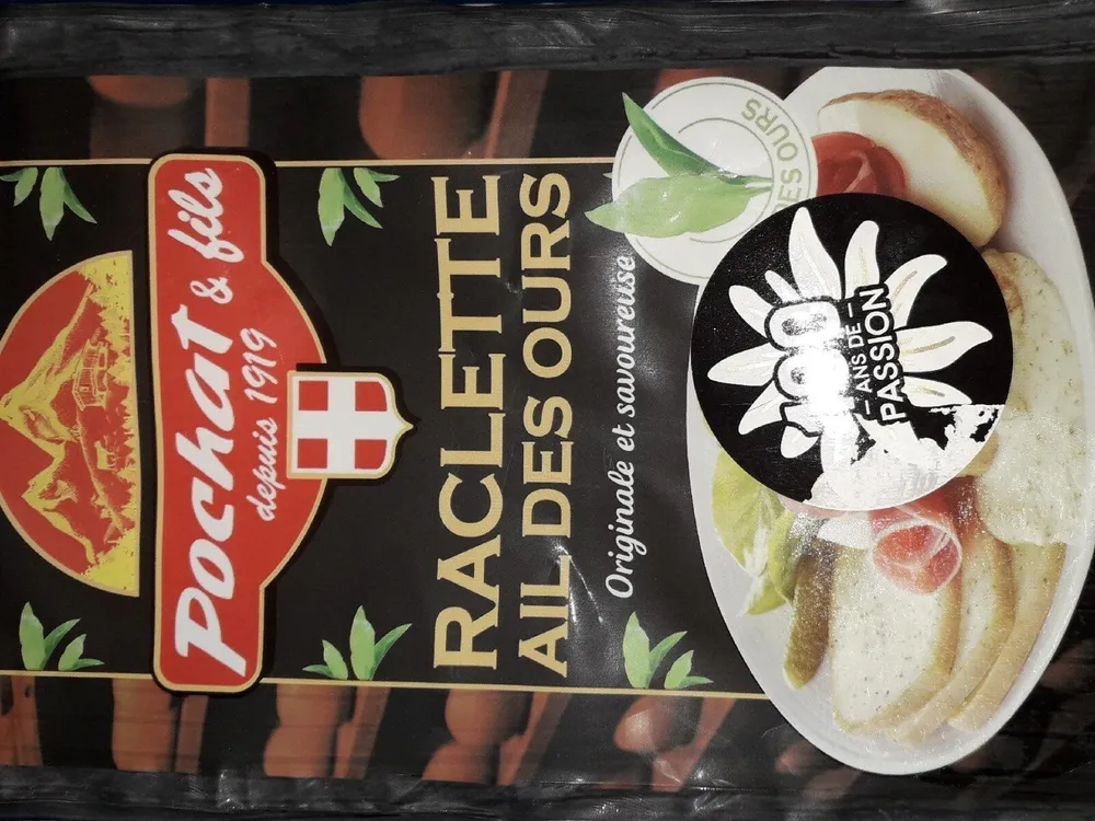 Raclette ail des ours