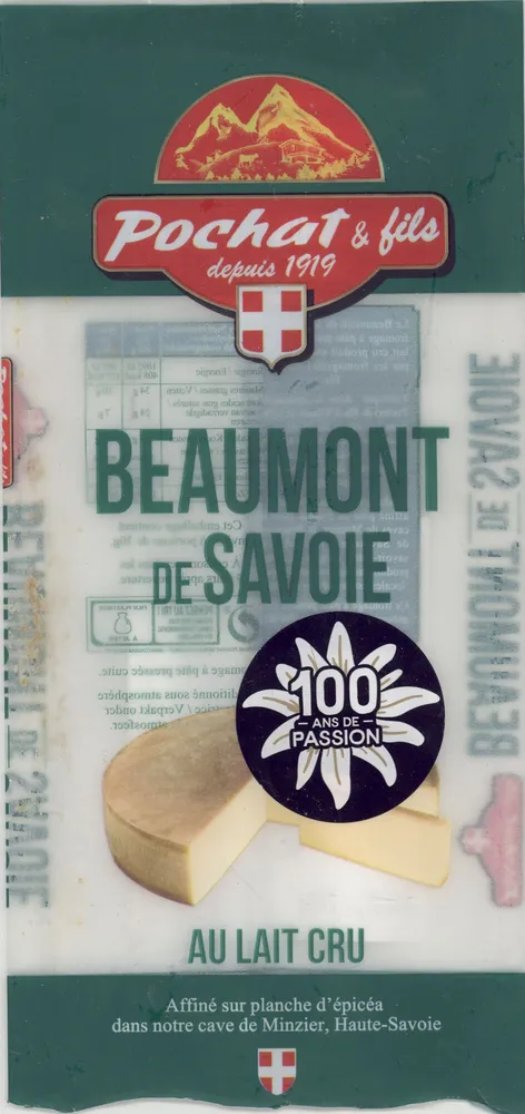 Beaumont de Savoie au lait cru