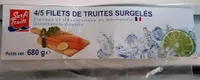 Filets de Truites Surgelés