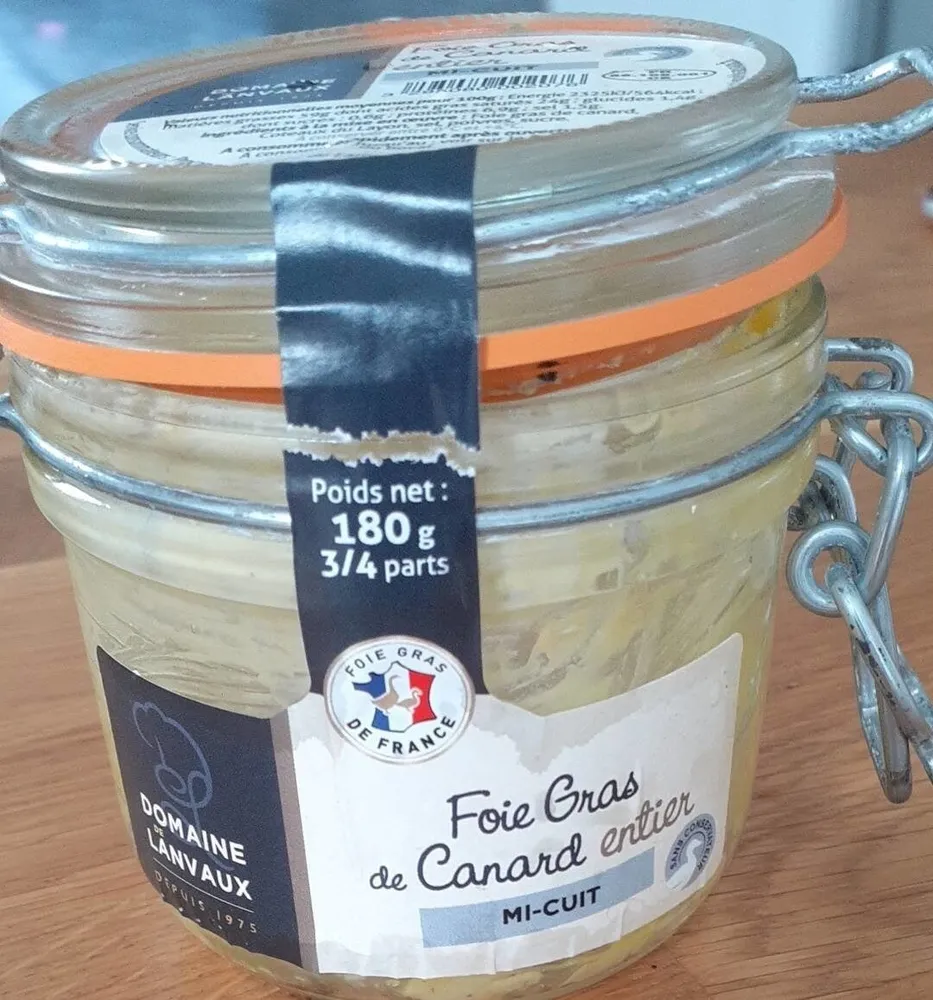 Fois gras de canard