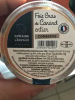 Foie gras de canard entier