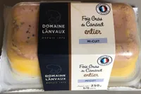 Foie gras canard entier mi-cuit