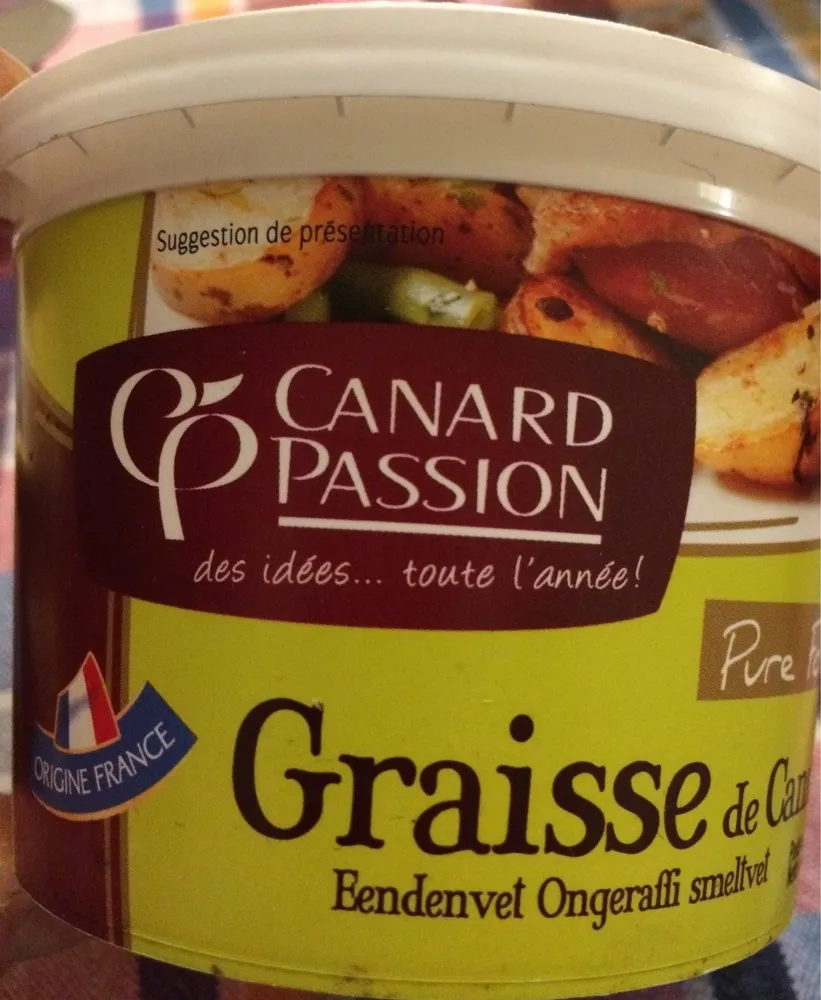 Graisse de canard