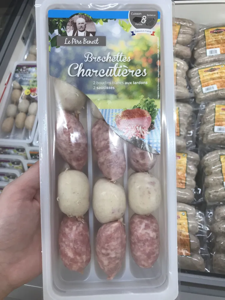 Brochettes charcutieres