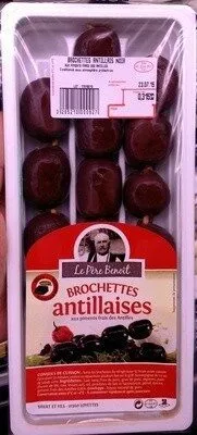 Brochettes antillaises aux piments frais des Antilles