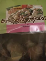Escargots préparés surgelés