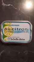 Sardines au citron à l'huile d'arachide