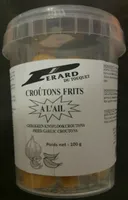 Croûtons frits "a l'ail"
