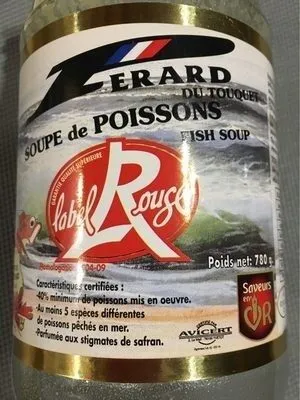 Soupe de poissons label rouge