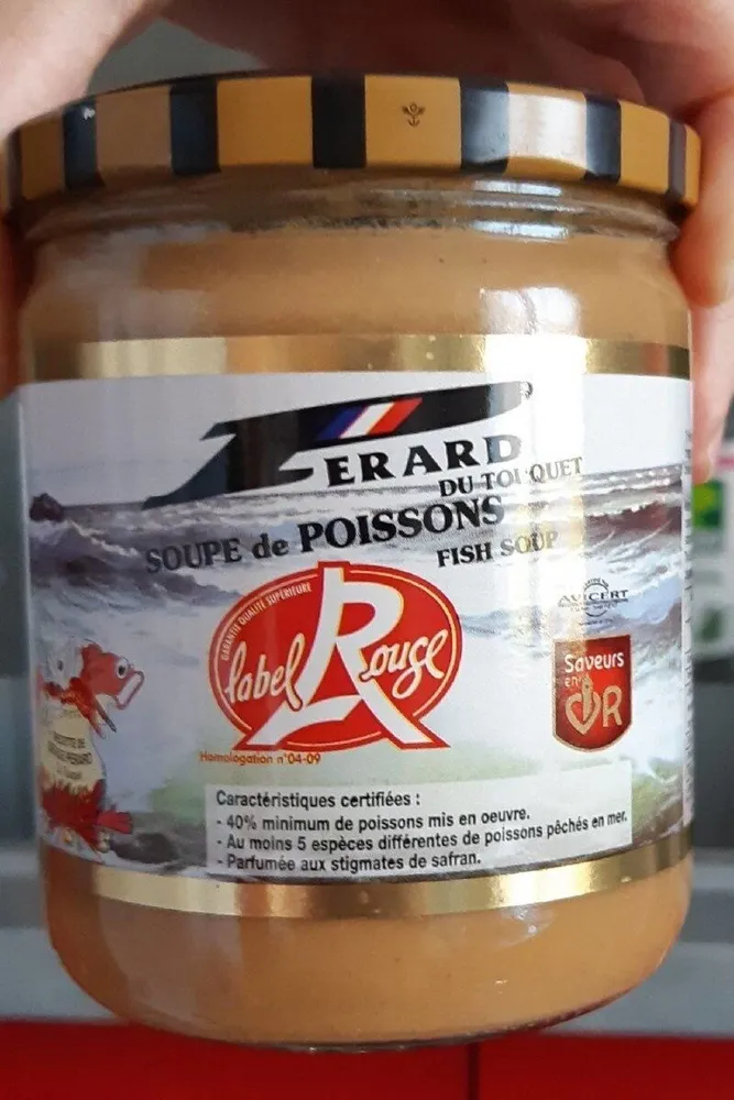 SOUPE DE POISSONS LABEL ROUGE