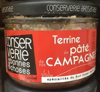 Terrine de pâté de nos campagnes
