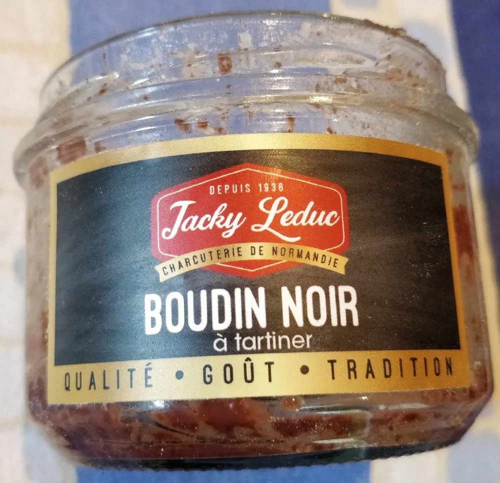 Boudin noir à tartiner