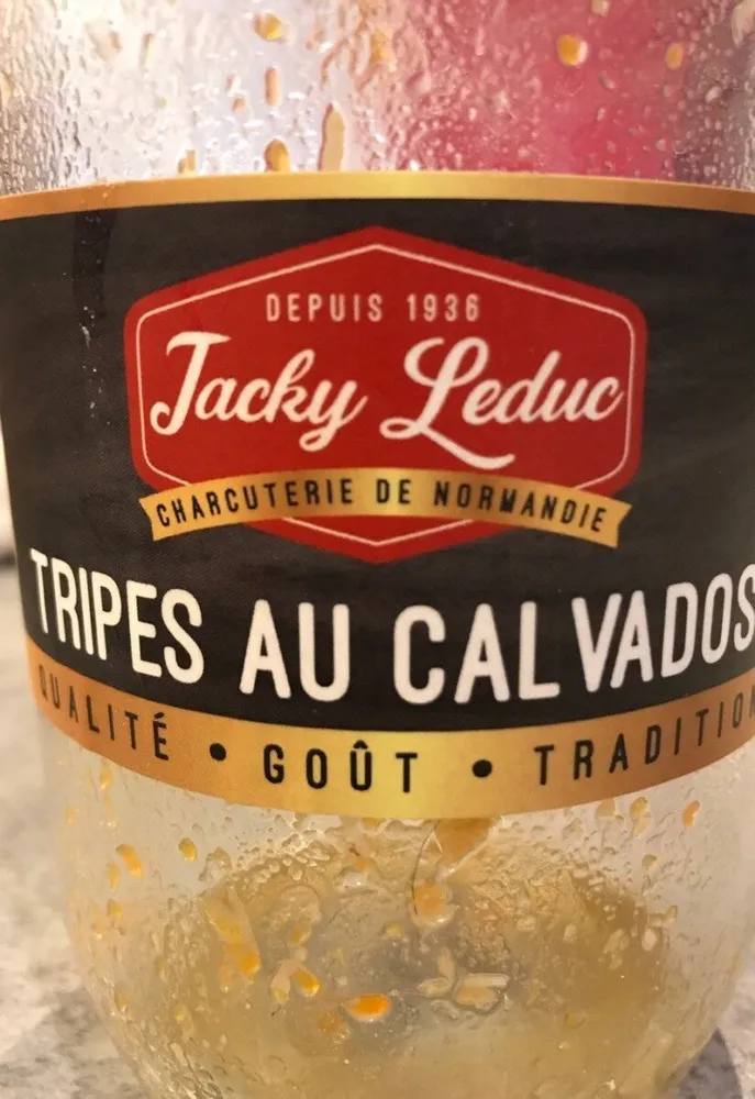 Tripes au calvados