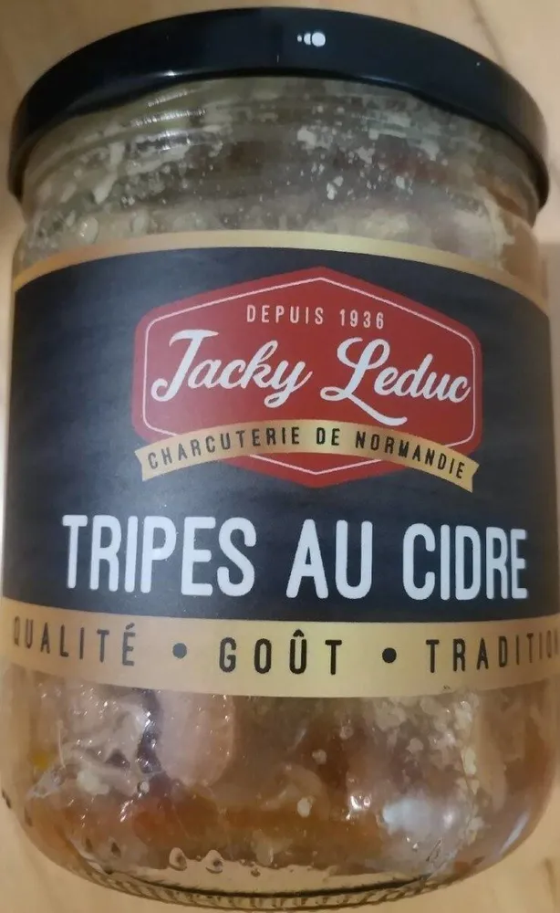 Tripes au cidre