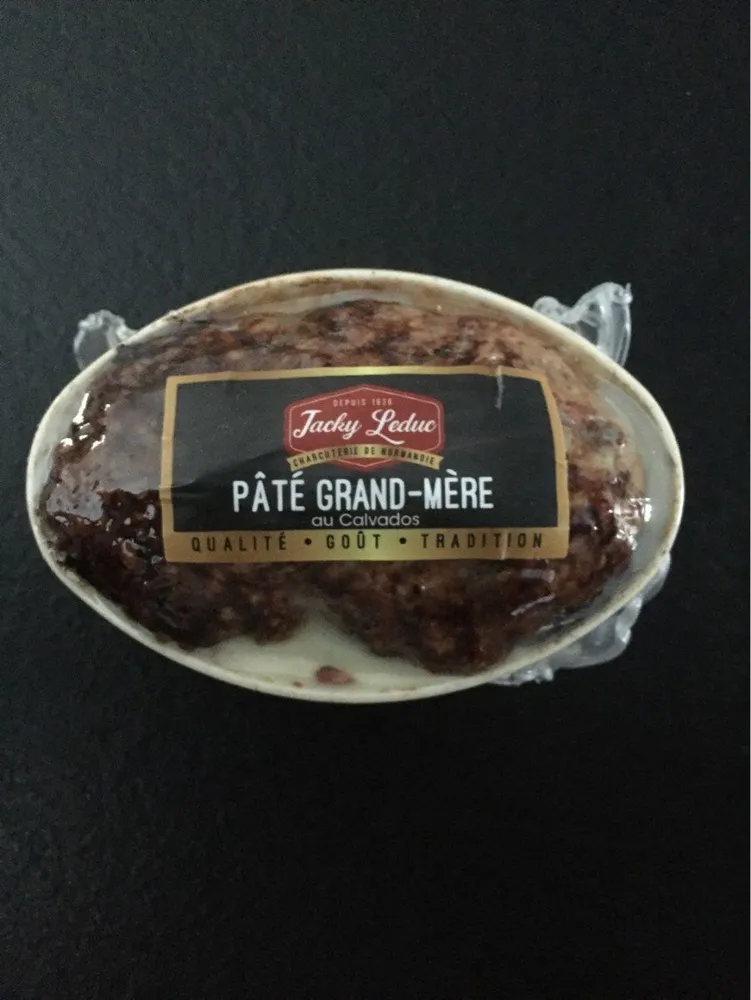 Pâté grand-mère au calvados