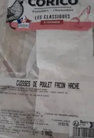 Cuisses de poulet façon haché