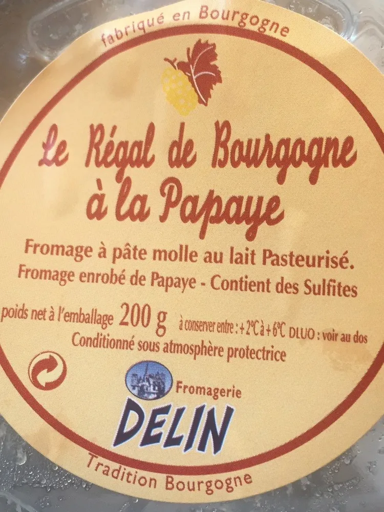 Le regal de bourgongne a la papaye