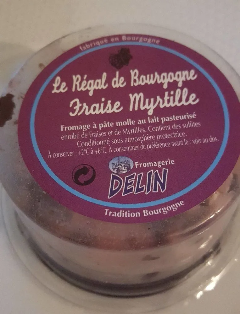 Le regale de Bourgogne fraise myrtille