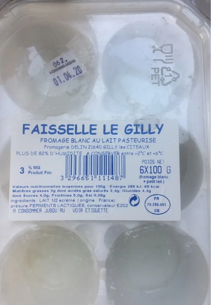 Faisselle le Gilly