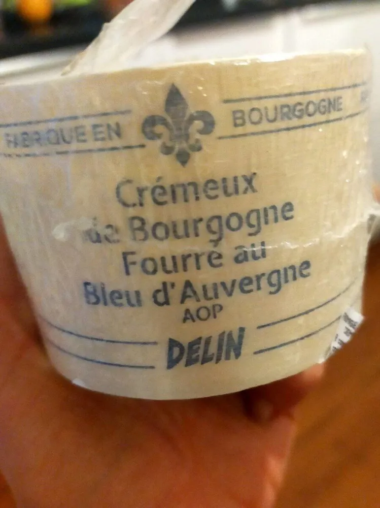 Crémeux de Bourgogne fourré Au bleu d'Auvergne