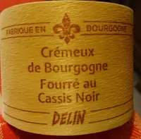 Crémeux de Bourgogne fourré au cassis noir