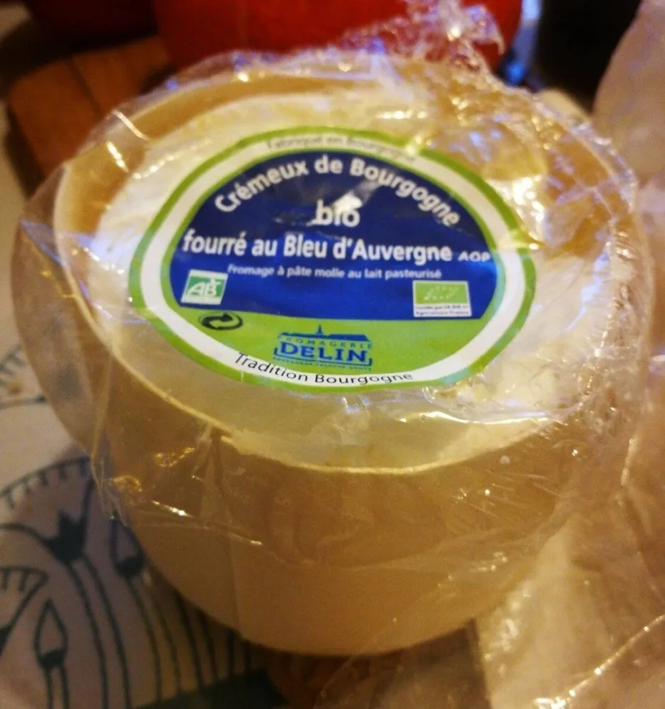 cremeux de Bourgogne au bleu d'Auvergne
