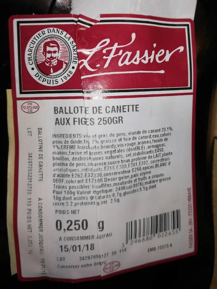 Ballotte de canette