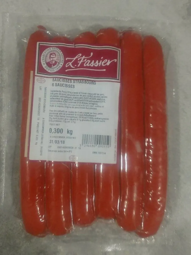 Saucisse Strasbourg