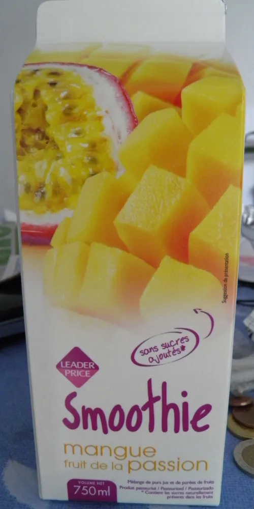 Smoothie Mangue Fruit de la passion