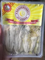 Anchois marinés au citron