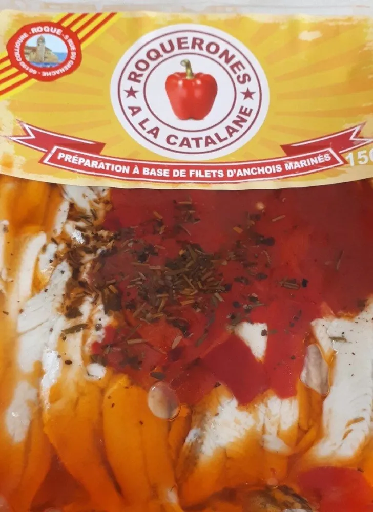 Filets d'anchois marines à la catalane