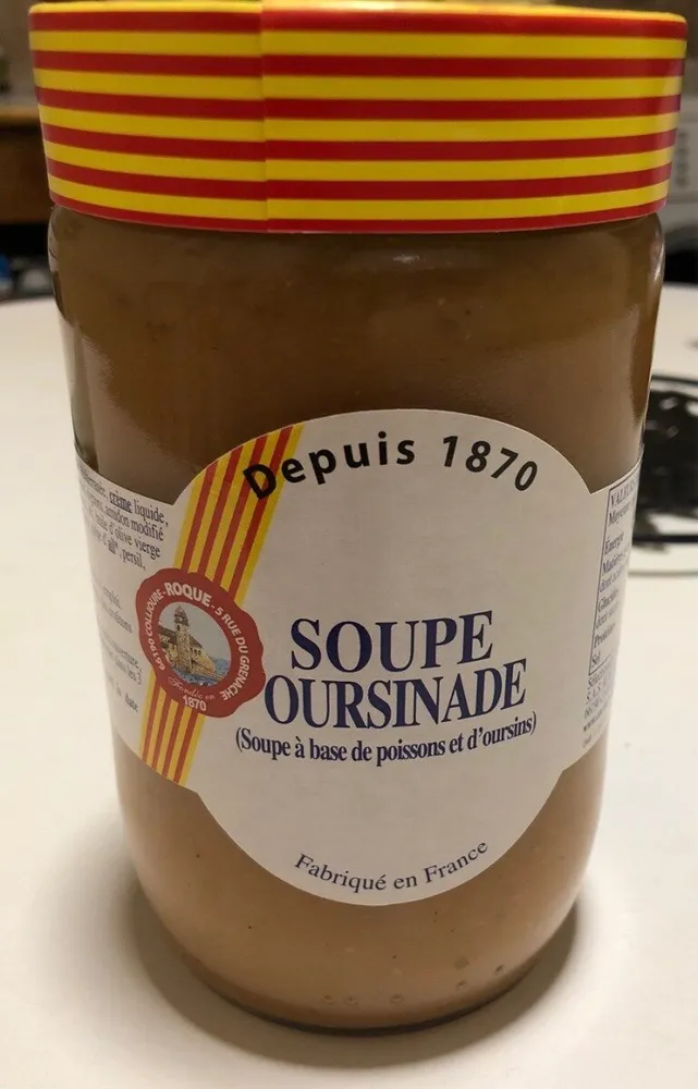 Soupe oursinade