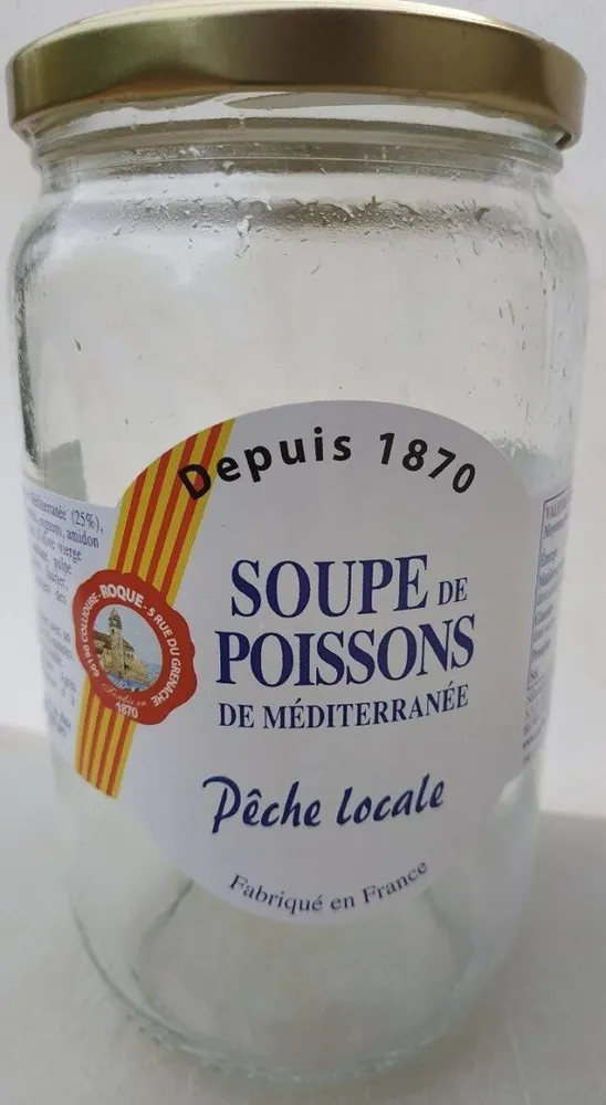 Soupe de poissons de Méditerranée
