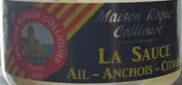 La Sauce Ail - Anchois - Citron