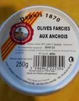 Olives farcies aux anchois