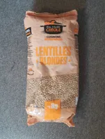 Lentilles blondes