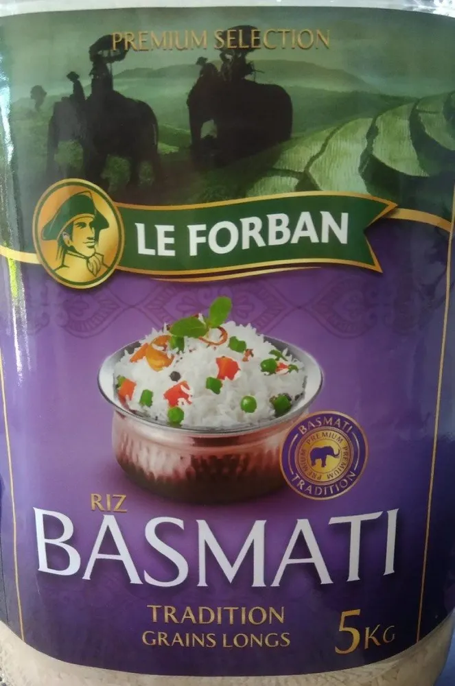 Riz basmati tradition