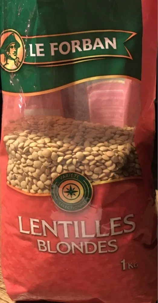 Lentilles blondes