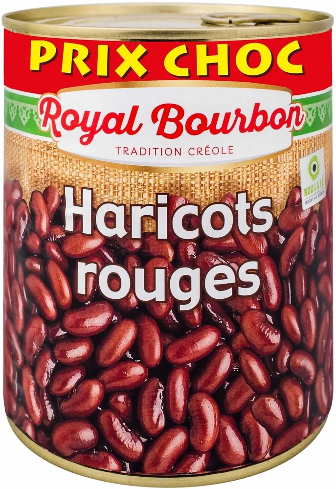 Haricots rouges naturels prix choc 4/4 rbi