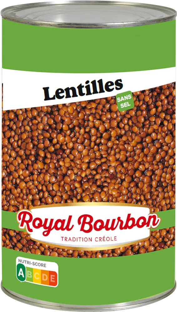 Lentilles naturelles sans sel 5/1