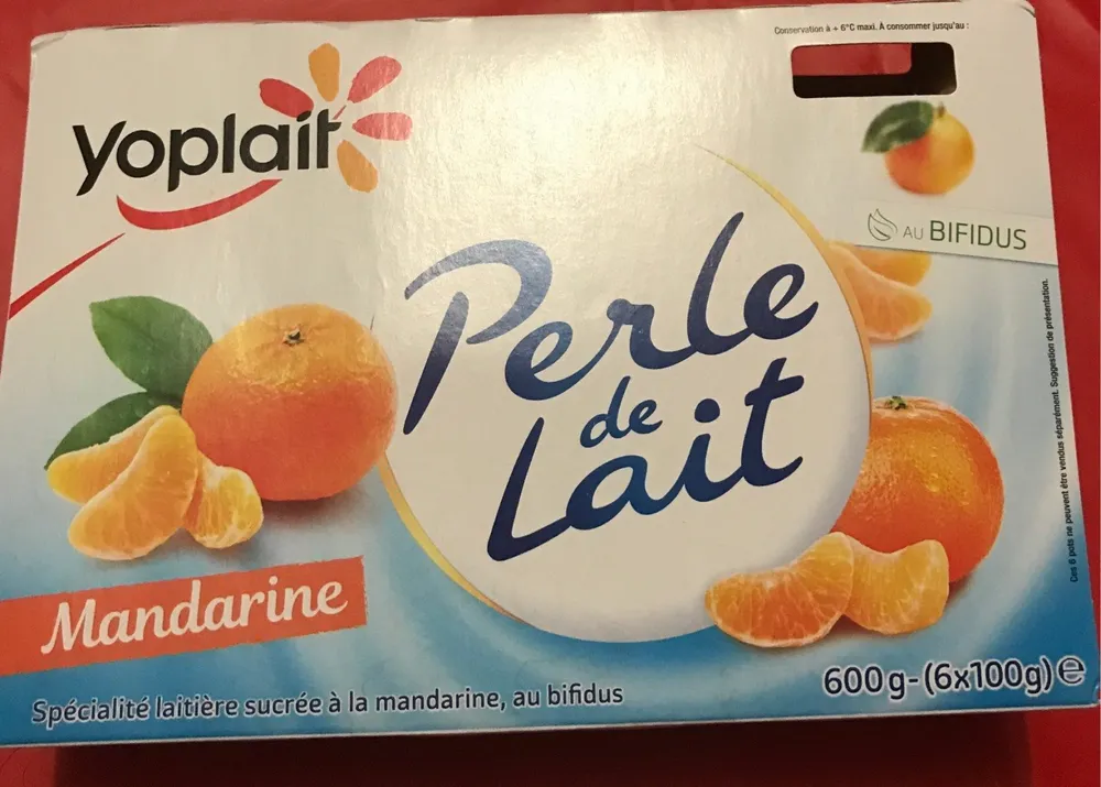 Perle de lait mandarine