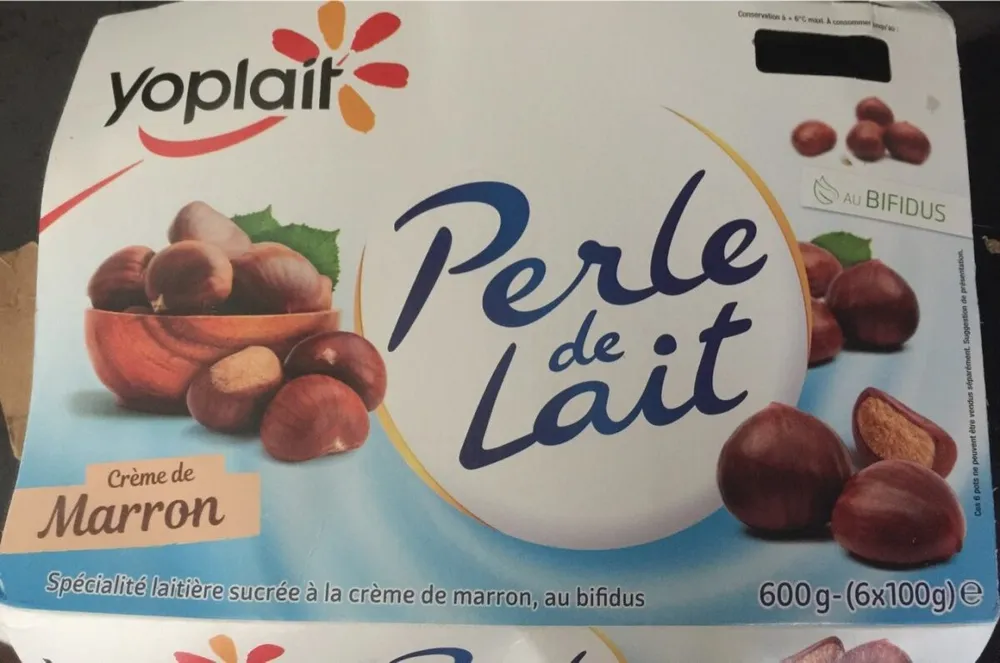 Perle de lait crème de marron