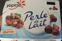 Perle de lait crème de marron