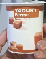 Yaourt nature sucré