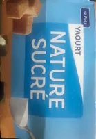 Yaourt nature sucré