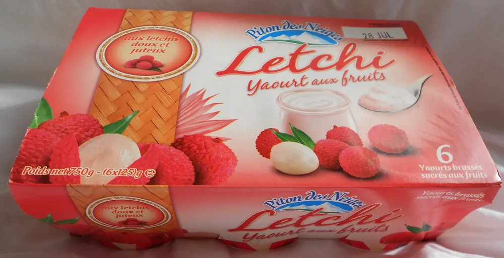 Letchi - Yaourt aux fruits