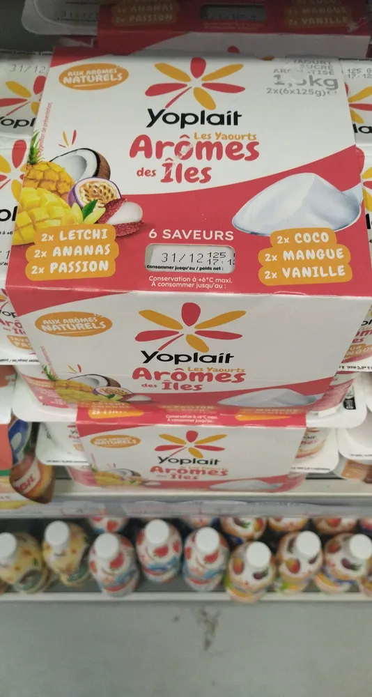 yaourt arôme des îles